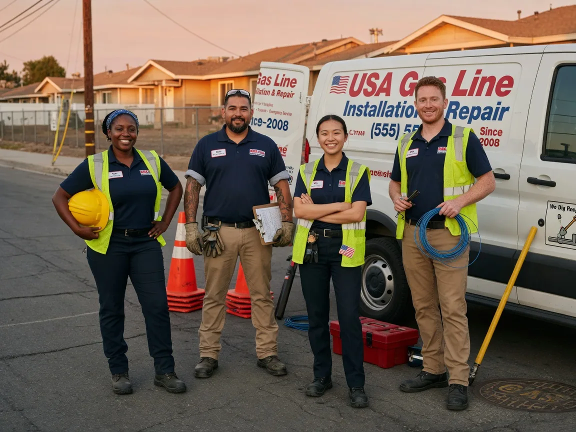 Gas Line Installation company in Lowber, PA